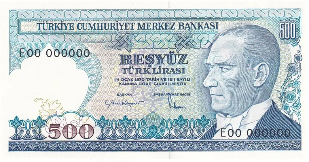 500 Türk Lirası 7